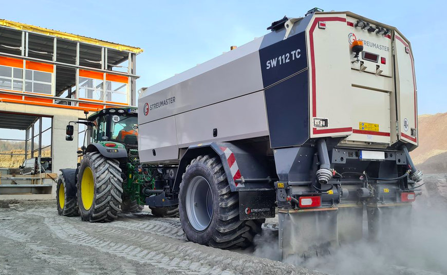 Wirtgen Streumaster: New generation of binding agent spreaders